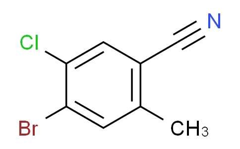 4-Bromo-5-chloro-2-methylbenzonitrile