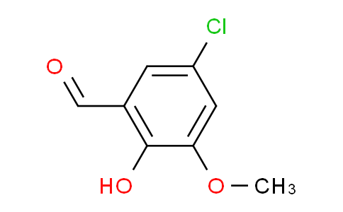 5-chloro-2-hydroxy-3-methoxybenzaldehyde