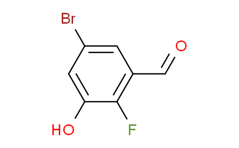 5-Bromo-2-fluoro-3-hydroxybenzaldehyde