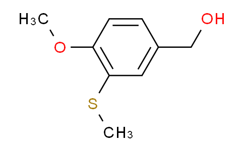 (4-Methoxy-3-(methylthio)phenyl)methanol
