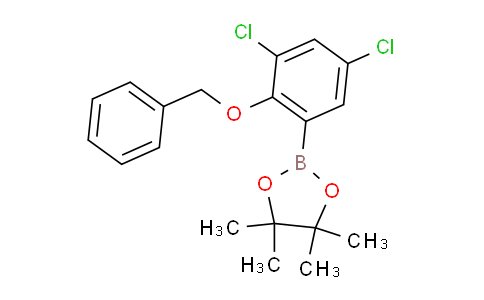 2-(2-(Benzyloxy)-3,5-dichlorophenyl)-4,4,5,5-tetramethyl-1,3,2-dioxaborolane