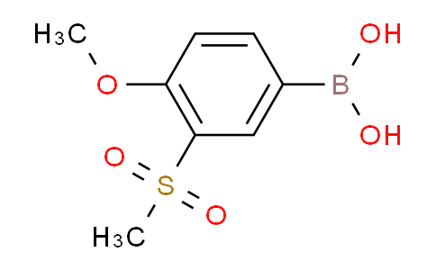 4-Methoxy-3-(methylsulfonyl)phenylboronic acid