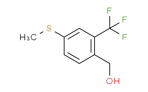 (4-(Methylthio)-2-(trifluoromethyl)phenyl)methanol