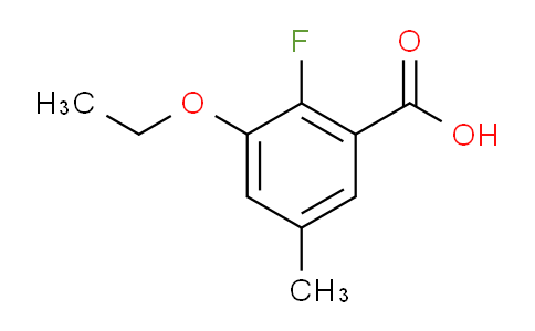 3-Ethoxy-2-fluoro-5-methylbenzoic acid