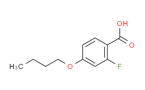 4-Butoxy-2-fluorobenzoic acid