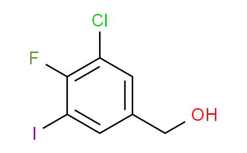 (3-Chloro-4-fluoro-5-iodophenyl)methanol