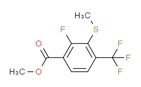 Methyl 2-fluoro-3-(methylthio)-4-(trifluoromethyl)benzoate