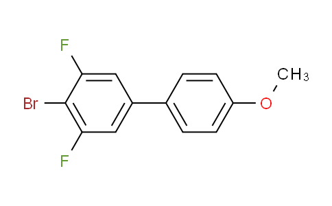 4-Bromo-3,5-difluoro-4'-methoxy-1,1'-biphenyl