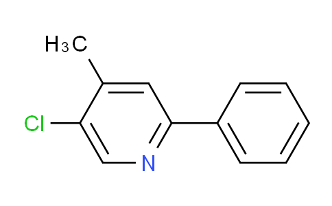 5-Chloro-4-methyl-2-phenylpyridine
