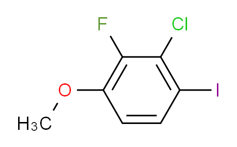 2-Chloro-3-fluoro-1-iodo-4-methoxybenzene