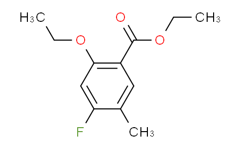 Ethyl 2-ethoxy-4-fluoro-5-methylbenzoate