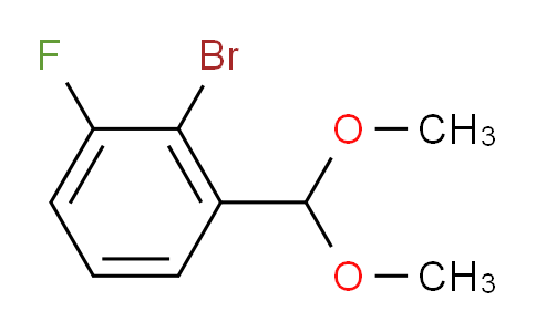 2-Bromo-1-(dimethoxymethyl)-3-fluorobenzene